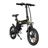 Ado E-bike A16XE Black | Electric bicycle | foldable, 250W, 25km / h, 36V 7.5Ah, range up to 70km 1