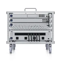 Ubiquiti U-Rack-6U-TL | Quadro Rack móvel | 6U, com patch panel de 24 portas