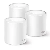 TP-Link Deco X50 3-Pack | WiFi-роутер | Mesh, AX3000, Dual Band, OFDMA, MU-MIMO, 3x RJ45 1000 Мбит/с