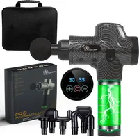 Extralink Massage Gun Pro | Pistola de Massagem | 3800 RPM, 6 pontas intercambiáveis