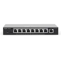 Ruijie Reyee RG-ES209GC-P | Switch | 9x RJ45 1000Mb/s, 8x PoE+, 120W, zarządzanie w chmurze