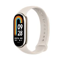 Xiaomi Smart Band 8 Altın | Akıllı bant | Bluetooth 5.1, 190mAh, 1.62", 5 ATM, ivmeölçer, jiroskop, PPG sensörü