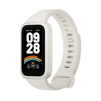 Xiaomi Smart Band 9 Active Beige Weiß | Smartband | Bluetooth 5.3, 300 mAh, 1,47 Zoll, 5 ATM, Beschleunigungsmesser, PPG-Sensor