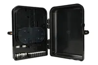 Extralink Eliza | Caja de fibra óptica | 16 core, negro Materiał obudowyPoliwęglan (PC)