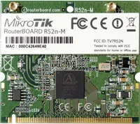 MikroTik R52NM | miniPCI-Karte | 2,4GHz, 5GHz, 2x MMCX Standardy sieci bezprzewodowejIEEE 802.11a