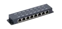 Extralink 8 Puertos | PoE Inyector | 8x 100Mb/s RJ45 Łatwa instalacjaTak