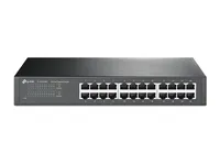 TP-Link TL-SG1024D | Switch | 24x RJ45 1000Mb/s, Rack/Desktop, Niezarządzalny Ilość portów LAN24x [10/100/1000M (RJ45)]
