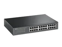 TP-Link TL-SG1024D | Switch | 24x RJ45 1000Mb/s, Rack/Desktop, Nezvládnutelný Ilość portów PoEBrak portów PoE