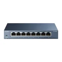 TP-Link TL-SG108 | Switch | 8x RJ45 1000Mb/s, Desktop, Niezarządzalny Ilość portów LAN8x [10/100/1000M (RJ45)]
