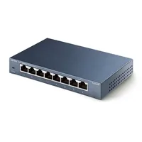 TP-Link TL-SG108 | Switch | 8x RJ45 1000Mb/s, Desktop, Niezarządzalny Ilość portów PoEBrak portów PoE