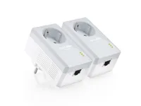TP-Link TL-PA4010P KIT | Power Line | AV500, 1x RJ45 100Mb/s, Presa di corrente integrata, Due adattatori