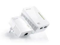 TP-Link TL-WPA2220 KIT | Linha de força | N300, 2,4 GHz, AV200, 2x RJ45 100 Mb / s, dois adaptadores