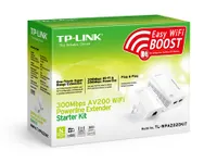 TP-Link TL-WPA2220 KIT | Power Line | N300, 2,4GHz, AV200, 2x RJ45 100Mb/s, Dos adaptadores Maksymalna prędkość transmisji bezprzewodowej300 Mb/s