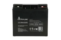 Extralink AGM 12V 18Ah | Baterie | bezúdržbová Pojemność akumulatora18 Ah