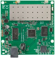 MikroTik RB711UA-2HND | WiFi Router | 2,4GHz, 1x RJ45 100Mb/s, 1x MMCX Częstotliwość pracy2.4 GHz