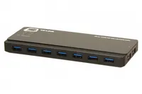 TP-Link UH720 | USB Hub | 7x USB 3.0, 2 şarj baglanti noktalari Typ urządzeniaAdapter USB
