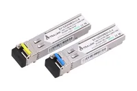 Extralink SFP 1.25G | Modulo SFP WDM | 1,25Gbps, 1310/1550nm, single mode, 20km, LC, DOM, coppia