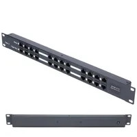 Extralink 12 Puertos | PoE Inyector | 12x 100Mb/s RJ45, Rackmount