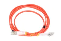 Extralink LC/PC-LC/PC | Patchcord | Wielomodowy, OM2, Duplex, 3mm, 1m