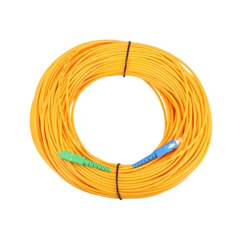 Extralink SC/UPC-SC/APC | Patchcord | Modo unico , Simplex, 3mm, 50m Kategoria kablaSingle-Mode