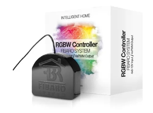 Fibaro FGRGBWM-441 | Kontroler RGBW | dla ĹşrĂłdeĹ‚ Ĺ›wiatĹ‚a LED Częstotliwość (MHz)908.42