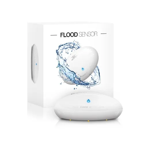 Fibaro FGFS-001 ZW5 | Hochwassersensor | mit Temperaturfühler 0