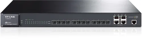 TP-Link TL-SG5412F | Schalter | 12x SFP, 4x RJ45 1000Mb/s Combo, Rack, verwaltet Ilość portów LAN12x [1G (SFP)]
