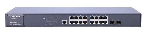 TP-Link TL-SG3216 | Switch | 16x RJ45 1000Mb / s, 2x SFP, Rack, Gerenciado Ilość portów LAN16x [10/100/1000M (RJ45)]
