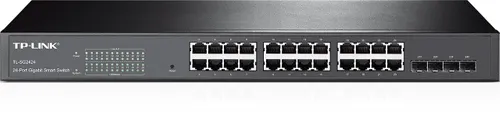 TP-Link TL-SG2424 | Schalter | 24x RJ45 1000Mb/s, 4x SFP, Rack, Verwaltet Ilość portów LAN24x [10/100/1000M (RJ45)]
