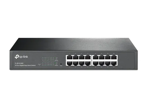 TP-Link TL-SG1016DE | Switch | 16x RJ45 1000Mb/s, Rack, nao gerenciado Ilość portów LAN16x [10/100/1000M (RJ45)]
