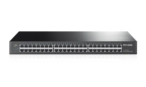 TP-Link TL-SG1048 | Switch | 48x RJ45 1000Mb/s, Rack, Nao gerenciado  Ilość portów LAN48x [10/100/1000M (RJ45)]
