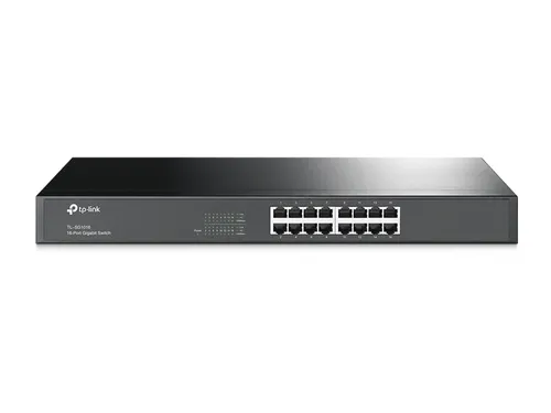 TP-Link TL-SG1016 | Switch | 16x RJ45 1000Mb/s, Rack, Niezarządzalny Ilość portów LAN16x [10/100/1000M (RJ45)]
