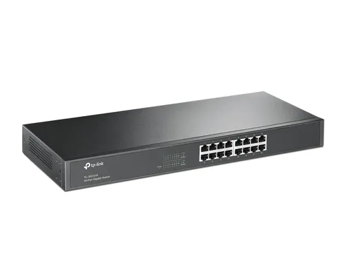 TP-Link TL-SG1016 | Switch | 16x RJ45 1000Mb/s, Rack, Unmanaged Standard sieci LANGigabit Ethernet 10/100/1000 Mb/s