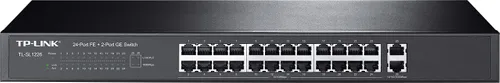 TP-Link TL-SL1226 | Switch | 24x RJ45 100Mb / s, 2x RJ45 1000Mb / s, Rack, Nao gerenciado Ilość portów LAN24x [10/100M (RJ45)]
