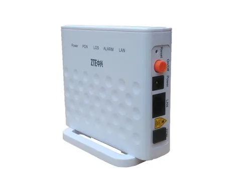 GPON TERMINAL F601 ZTE UNICOM (1GE) TO ACCESS THE INTERNET Ilość portów LAN1x [10/100/1000M (RJ45)]
