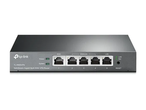 TP-Link TL-R600VPN | Roteador | 5x RJ45 1000Mb/s, Desktop, VPN SafeStream Aktualizacje oprogramowania urządzeniaTak