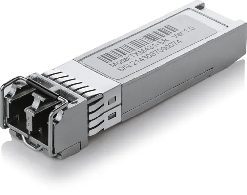 TP-Link TXM431-SR | Modul SFP+ | 10Gb/s, LC/UPC, 300m, 850nm, Multimodový Dystans transmisjiPoniżej 1km