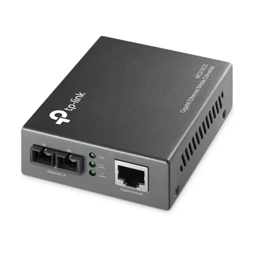TP-Link MC210CS | Media converter | 1x SC/UPC, 1x RJ45 1000Mb/s, 1310nm, Single mode Dystans transmisji4-20km