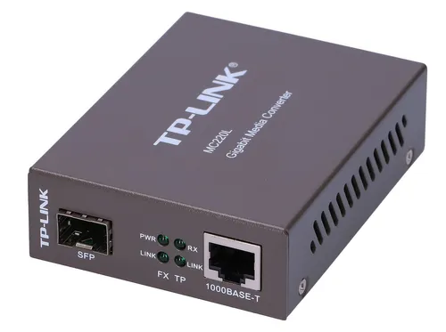 TP-Link MC220L | Convertidor de medios | 1x SFP, 1x RJ45 1000Mb/s