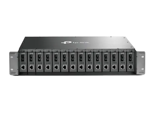 TP-Link TL-MC1400 | Caixa para conversores de mídia | 14 slots Częstotliwość wejściowa AC50/60