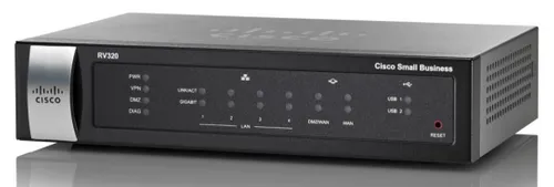 Cisco RV260W | Enrutador WiFi | 8x RJ45 1000 Mbps, 1x SFP, VPN, Firewall Ilość portów LAN4x [10/100/1000M (RJ45)]
