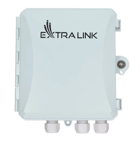 Extralink Diana | Scatola di distribuzione in fibra ottica | 12 saldature Kolor produktuSzary