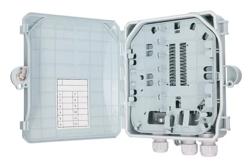 Extralink Diana | Fiber optic distribution box | 12 core Liczba obsługiwanych włókien (maks.)12