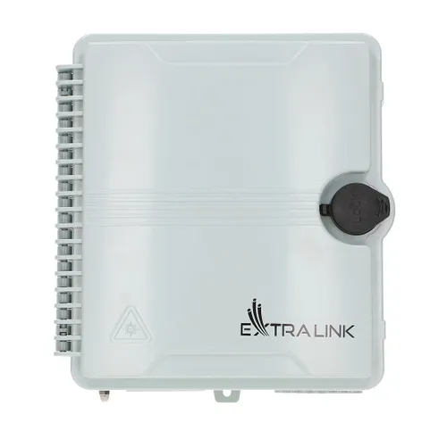 Extralink Doris | Scatola di distribuzione in fibra ottica | 12 saldature Kolor produktuSzary