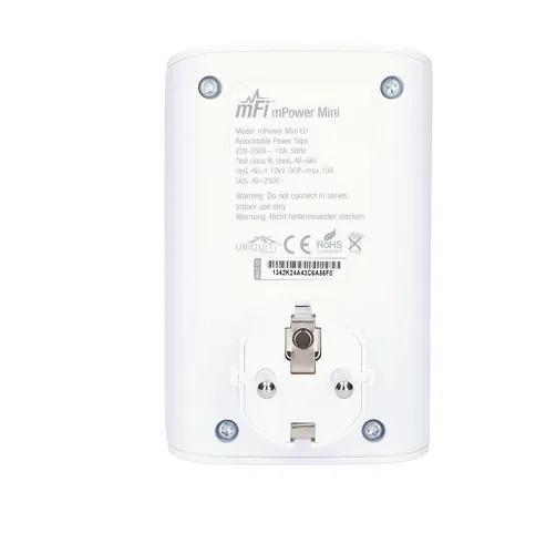 Ubiquiti MPOWER-MINI | Power outlet | 1x power outlet Głębokość produktu71