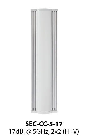 RF-Elements SEC-CC-5-17 | Sektor-Antenne | MIMO, 5GHz, 17dBi, 2x RP-SMA Częstotliwość anteny5 GHz