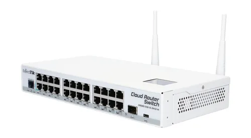 MikroTik CRS125-24G-1S-2HnD-IN | Schalter | 24x RJ45 1000Mb/s, 1x SFP, 1x USB, 2,4GHz WiFi Standard sieci LANGigabit Ethernet 10/100/1000 Mb/s