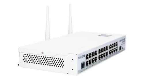 MikroTik CRS125-24G-1S-2HnD-IN | Schalter | 24x RJ45 1000Mb/s, 1x SFP, 1x USB, 2,4GHz WiFi ZarządzanieCLI - Command Line Interface