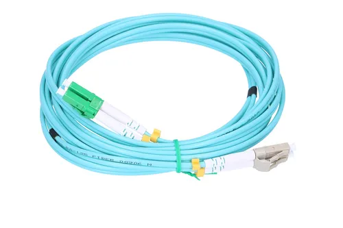 Extralink LC/UPC-LC/APC | Потч-корд | Многомодовый, OM3, Duplex, 3 мм, 3m Kategoria kablaMulti-Mode OM3