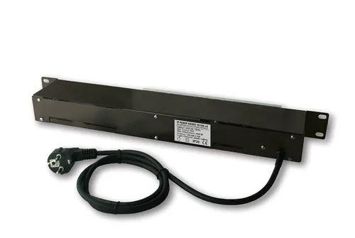 Strip di alimentazione Tinycontrol 5G10A V2, IP, Rack 19'', 5 prese AC 230V 1